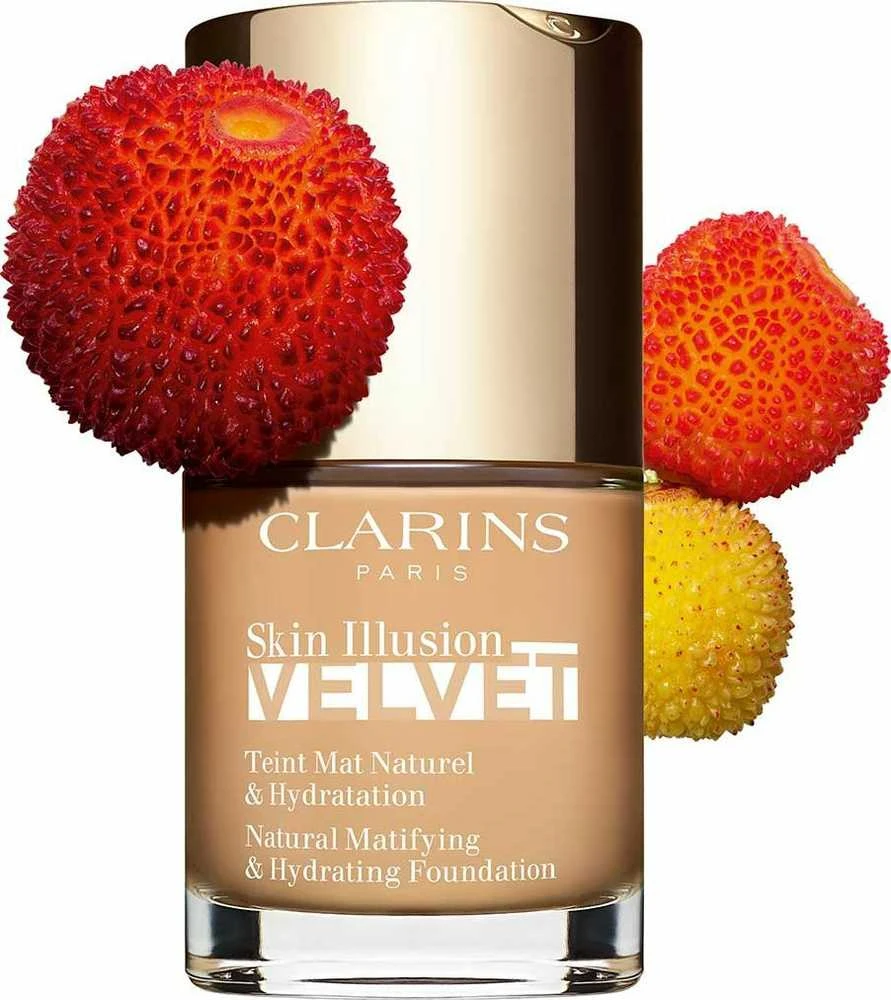 Clarins Skin Illusion Velvet Foundation, 30 ml
