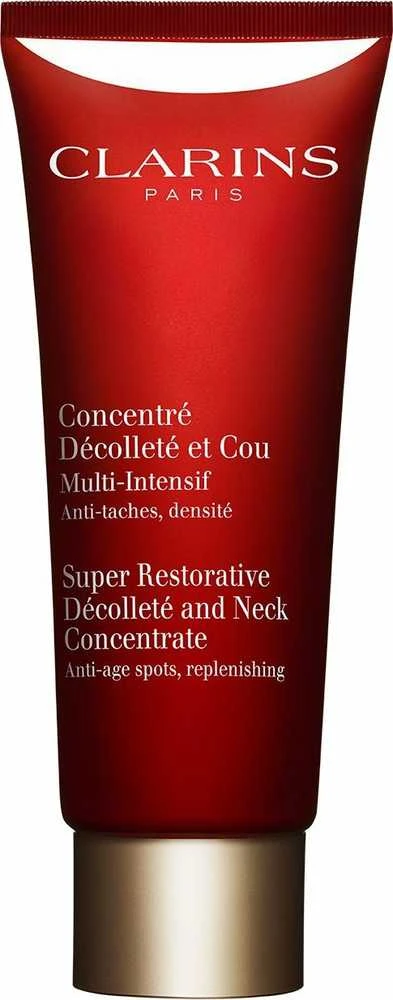 Clarins Kelių rūšių intensyvus kremas kaklui ir dekoltė "Super Restorative" (dekoltė ir kaklo koncentratas ) 75 ml
