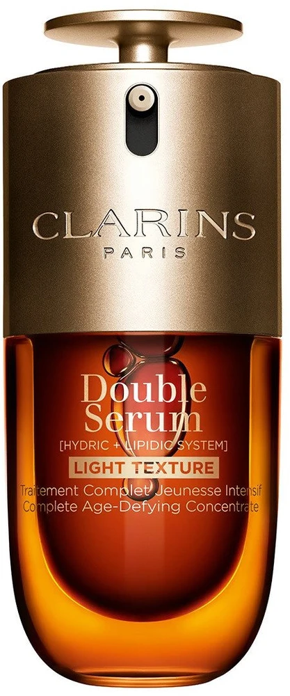 „Clarins Double Serumas“ lengvos tekstūros odos serumas, 30 ml