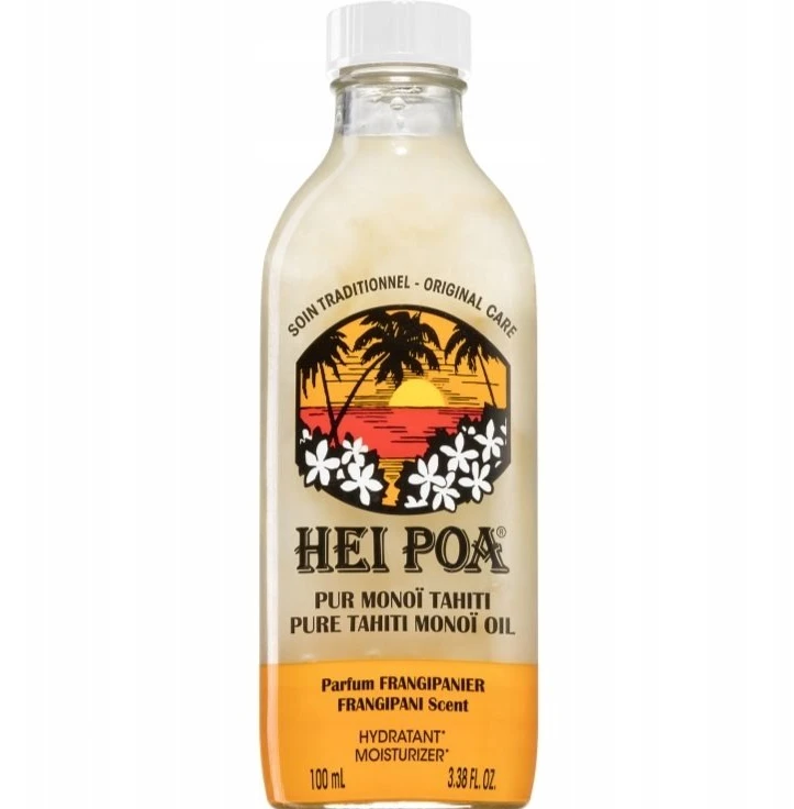 Hei Poa Pure Thaiti Manoi Moisturising Frangipani Body Oil, 100 ml