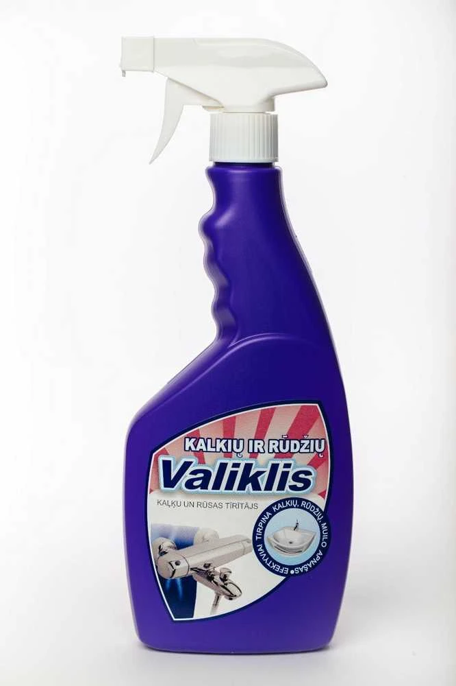 Valiklis Kalkių ir rūdžių valymo skystis, su purkštuku, 500ml