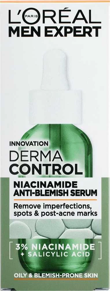 Serumas „L'Oréal Paris Men Expert Derma Control Anti-Blemish Serum“ odos serumas