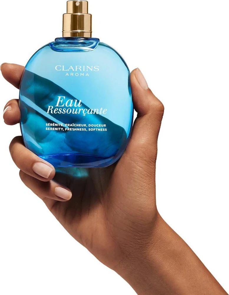 Clarins Eau Ressourcante Body Mist kūno dulksna, 100 ml