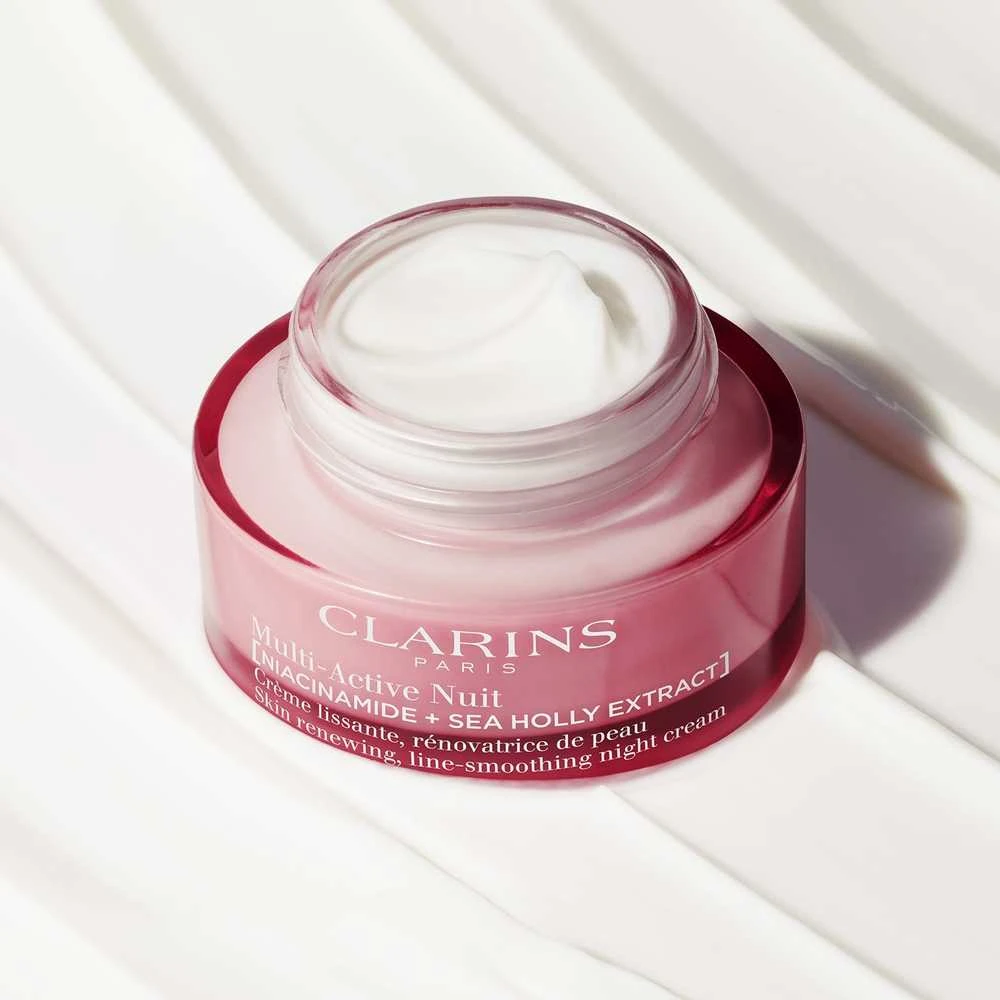Clarins Multi-Active Nuit Night Kreminis naktinis veido kremas visiems odos tipams, 50 ml