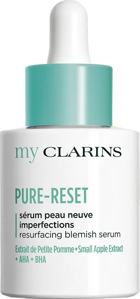 Clarins My Clarins Pure-Reset Blemishes Serum atkuriantis serumas mišriai / riebiai veido odai, 30 ml