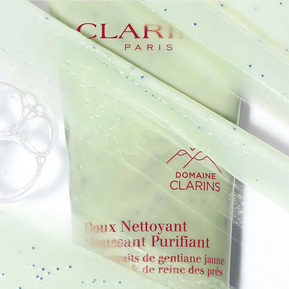 Clarins Purifying Gentle Foaming Valiklis veido valomosios putos, 125 ml