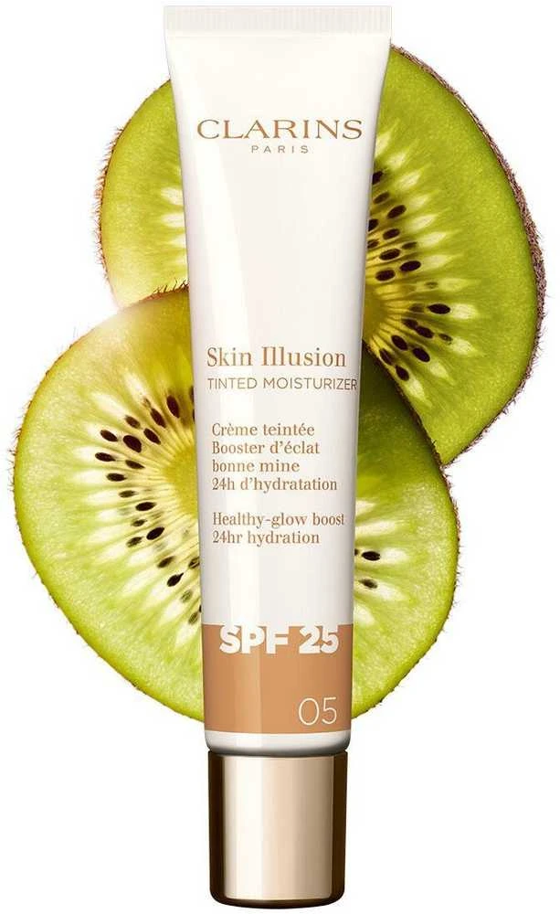 Clarins Skin Illusion Tinted Moisturizer SPF 25 tonuojantis kremas | atspalvis: 05, 40 ml