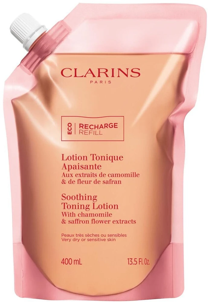 Clarins Soothing Toning Losjonas Eco papildymas, 400 ml