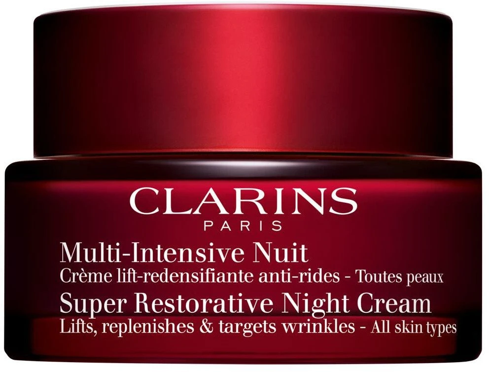 Clarins Super Restorative Night Kreminis Night Skin Kreminis moterims, 50 ml