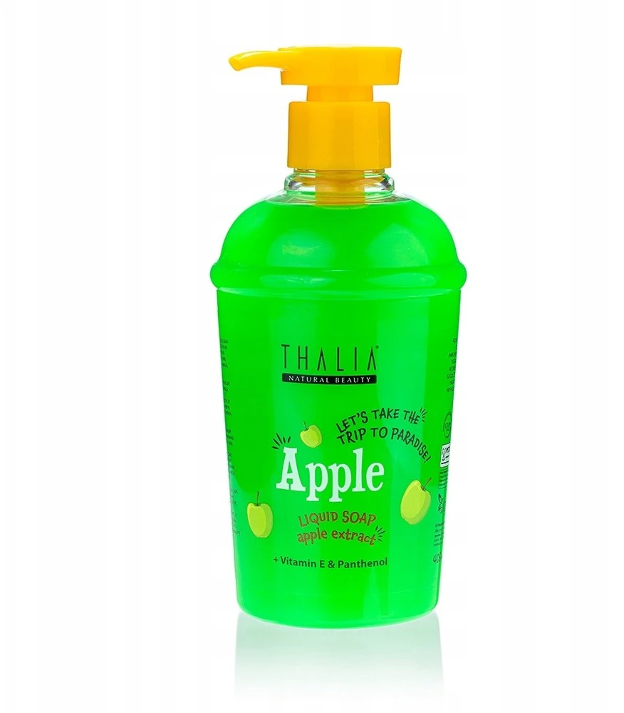Thalia Natural Beauty Apple Cleansing & Hydrating Liquid Soap For Body & Hands, 400 ml