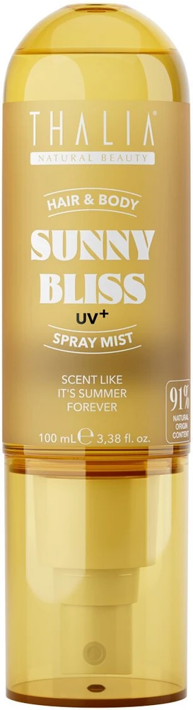 Thalia Natural Beauty Sunny Bliss UV+ kvepiantis purškiklis moterims, 100 ml
