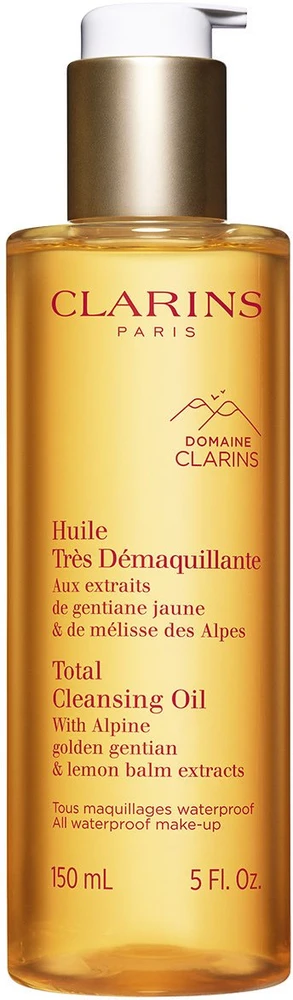 Clarins Cleansing Total Cleansing Oil aliejinis makiažo valiklis veidui, 150 ml