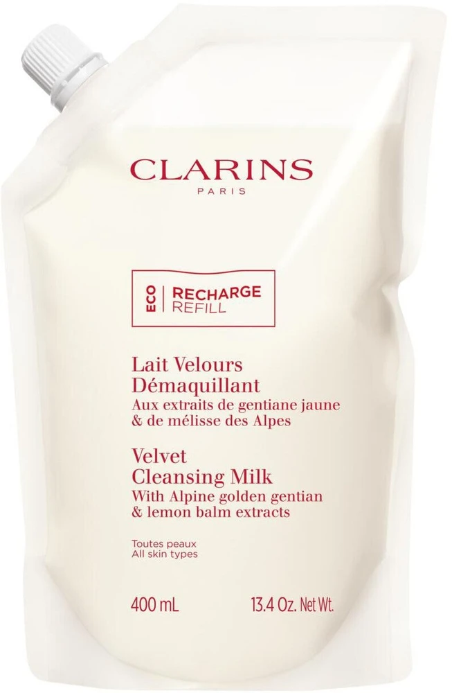 Clarins Velvet Cleansing Milk Eco Refill, 400 ml