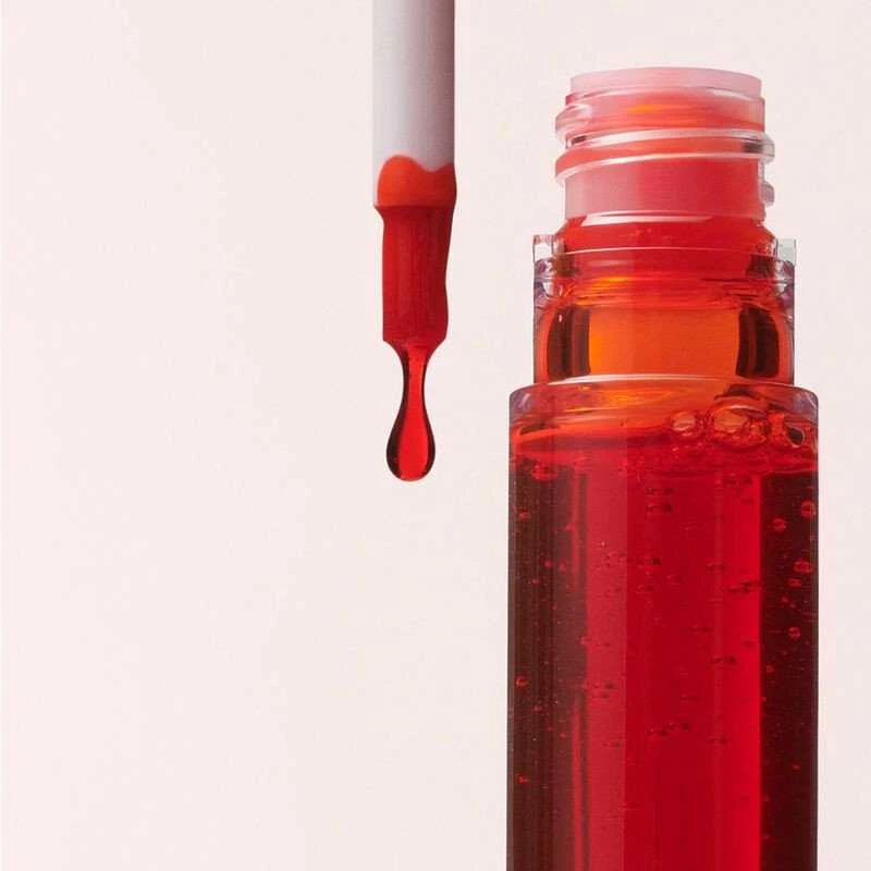 Clarins Vanduo Lip Stain skysti lūpų dažai, atspalvis: 09 Deep Raudona Vanduo, 7 ml
