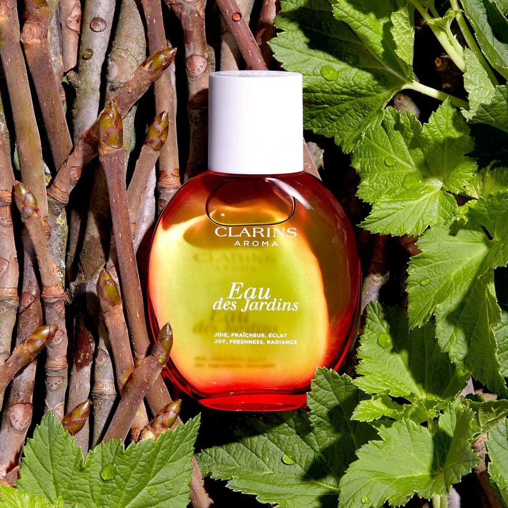 Clarins Eau Des Jardins Treatment Fragrance Purškiklis, 100 ml