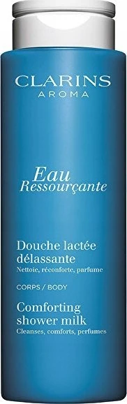 Clarins Eau Ressourcante Comforting Shower Milk kreminis kūno prausiklis, 200 ml