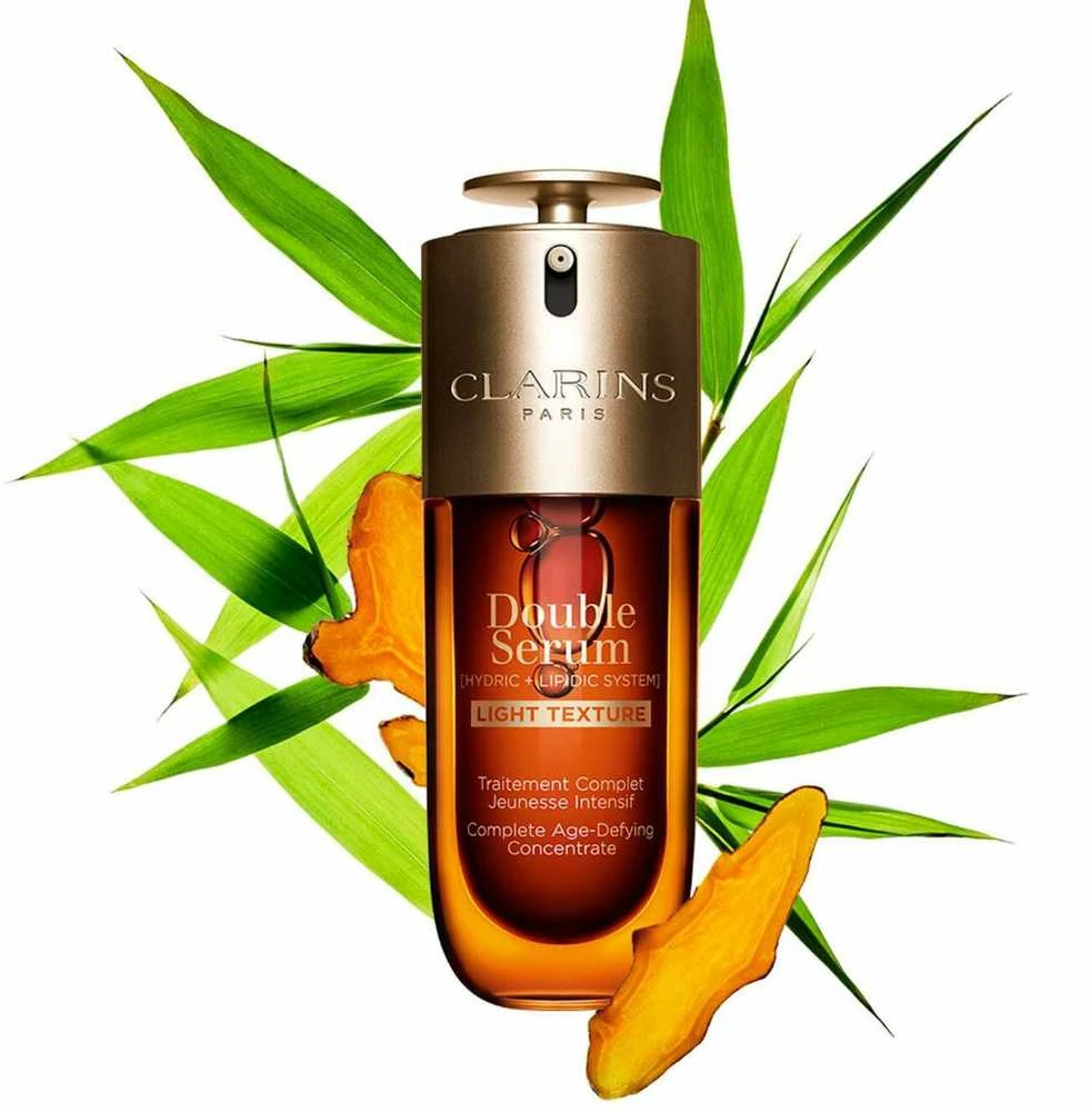 Clarins dvigubas serumas, lengvos tekstūros, 75 ml