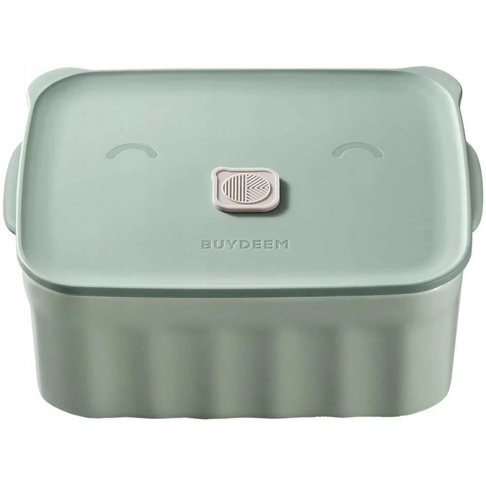 BUYDEEM Bento Lunch Box 810 ml, modelis CT1006, spalva Cozy Greenish