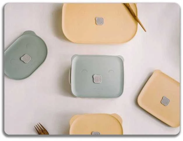 BUYDEEM Bento Lunch Box 810 ml, modelis CT1006, spalva Cozy Greenish