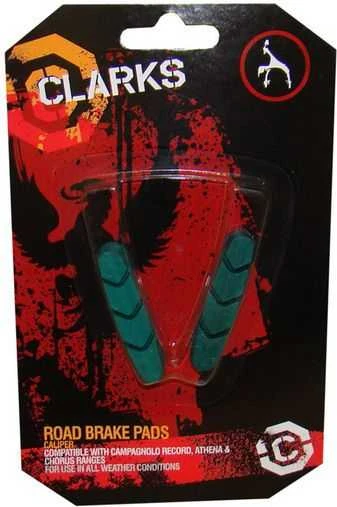 Clarks stabdžių įdėklai CLARK'S CP221 ROAD (Shimano, Campagnolo, Keraminiams ratlankiams) 52mm žalia