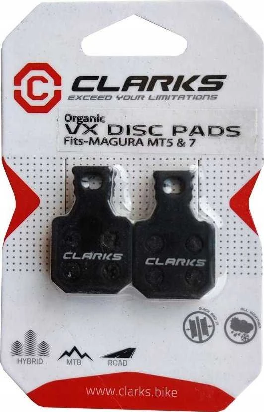 Clarks Klocki hamulcowe CLARKS dla MAGURA (Magura MT5, MT7)