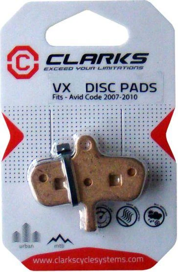 Clarks AVID stabdžių kaladėlės (kodas)