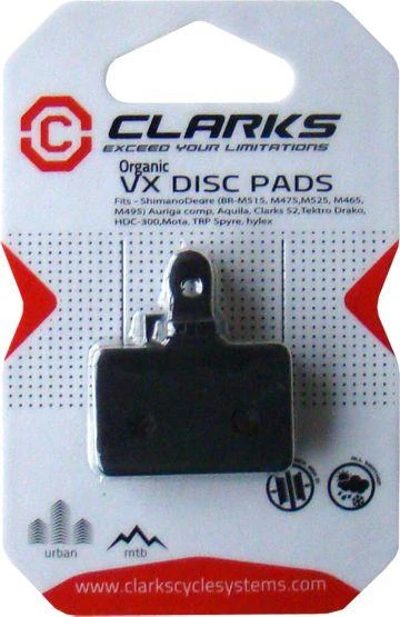 Clarks SHIMANO Tektro (CLA-VX811C) stabdžių kaladėlės