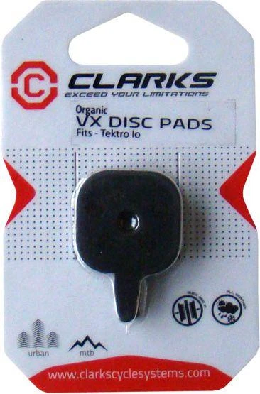 Clarks TEKTRO stabdžių kaladėlės (Lo) (CLA-VX844C)