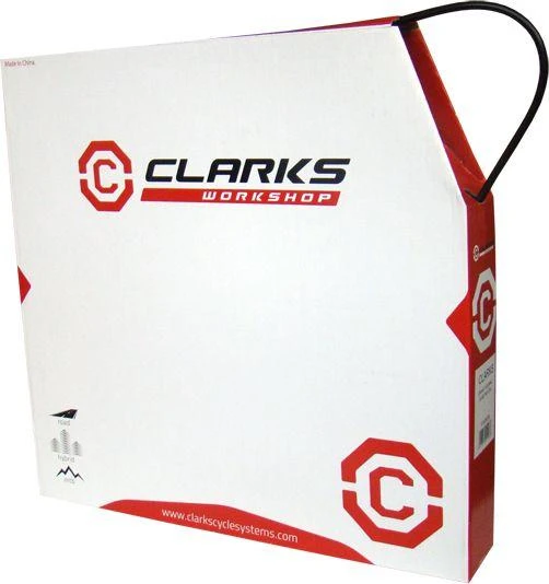 Clarks CLARK'S 2P stabdžių korpusas su teflonu 5mm x 30metrai sidabrinė
