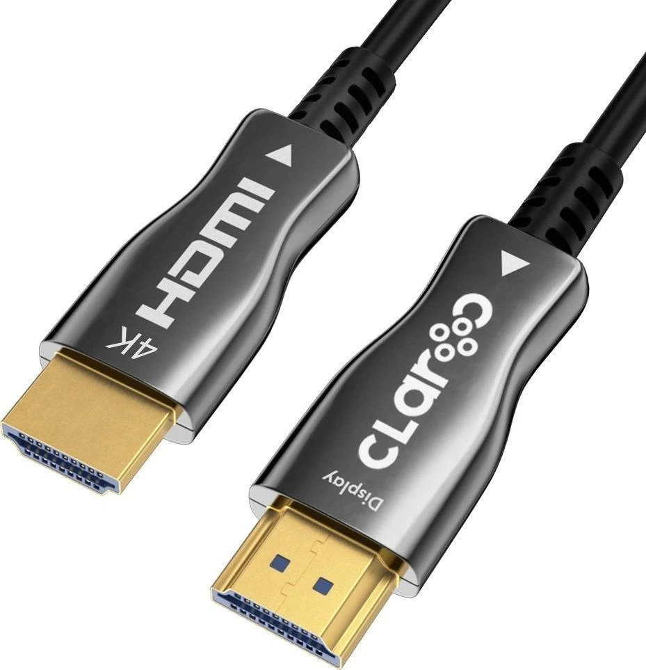 Claroc HDMI 2.0 kabelio jungtys su auksu dengtais antgaliais