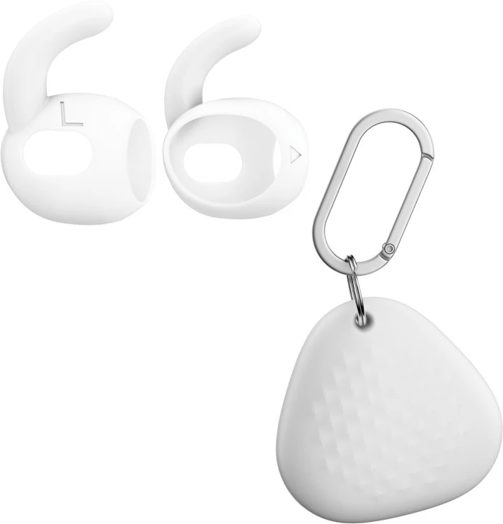 CULTURE Keybudz Earbuddyz, skirta Airpods 4th Gen – balta