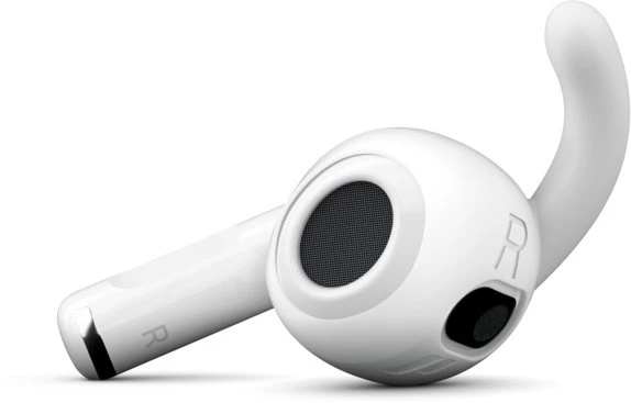 CULTURE Keybudz Earbuddyz, skirta Airpods 4th Gen – balta