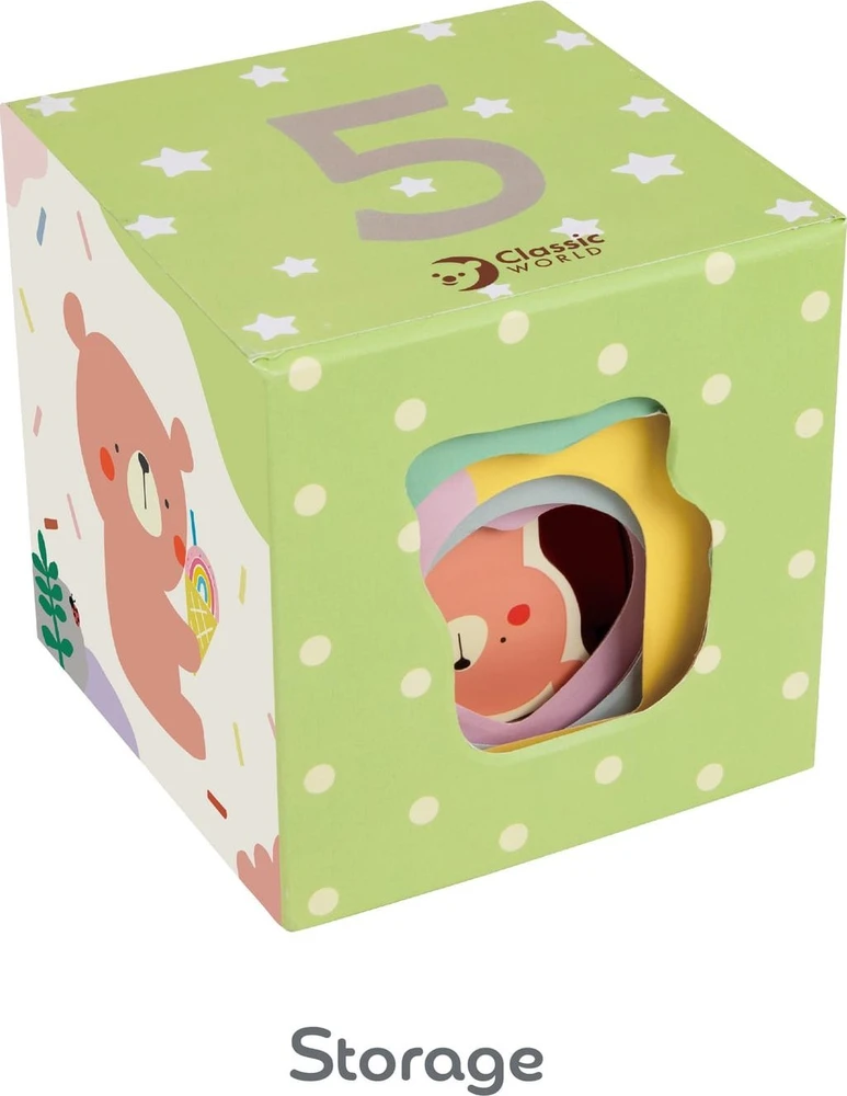 Dėlionė CLASSIC WORLD CW20222 Puzzle Cube Box Miško piramidė 10 vnt.
