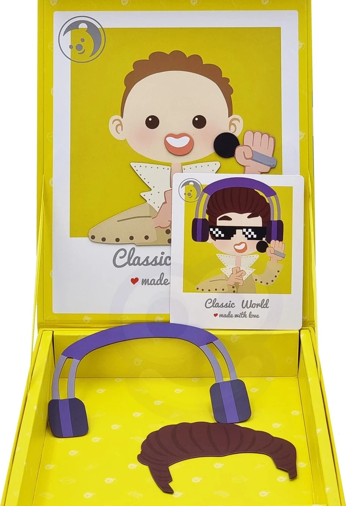 Magnetinė CLASSIC WORLD mada berniukams