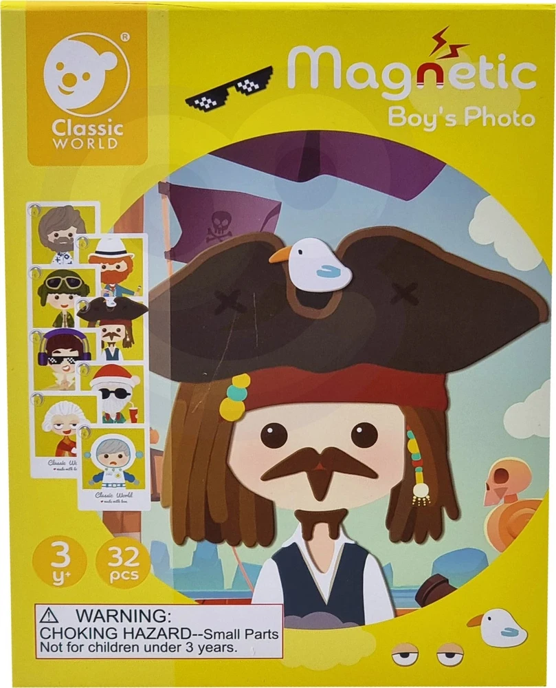 Magnetinė CLASSIC WORLD mada berniukams