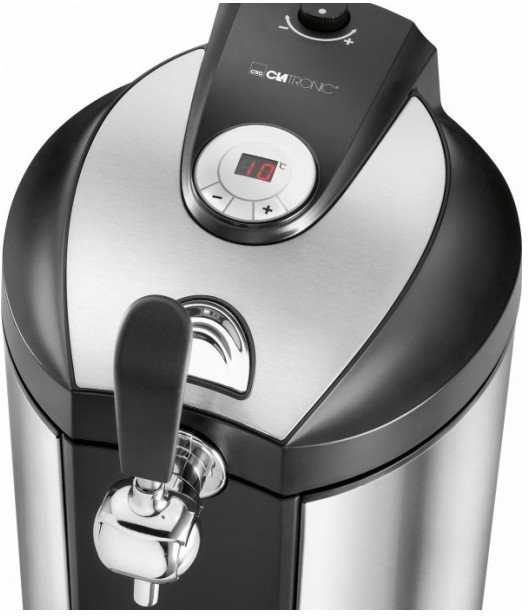 Clatronic BZ 3740 inox Urządzenie do nalewania piwa