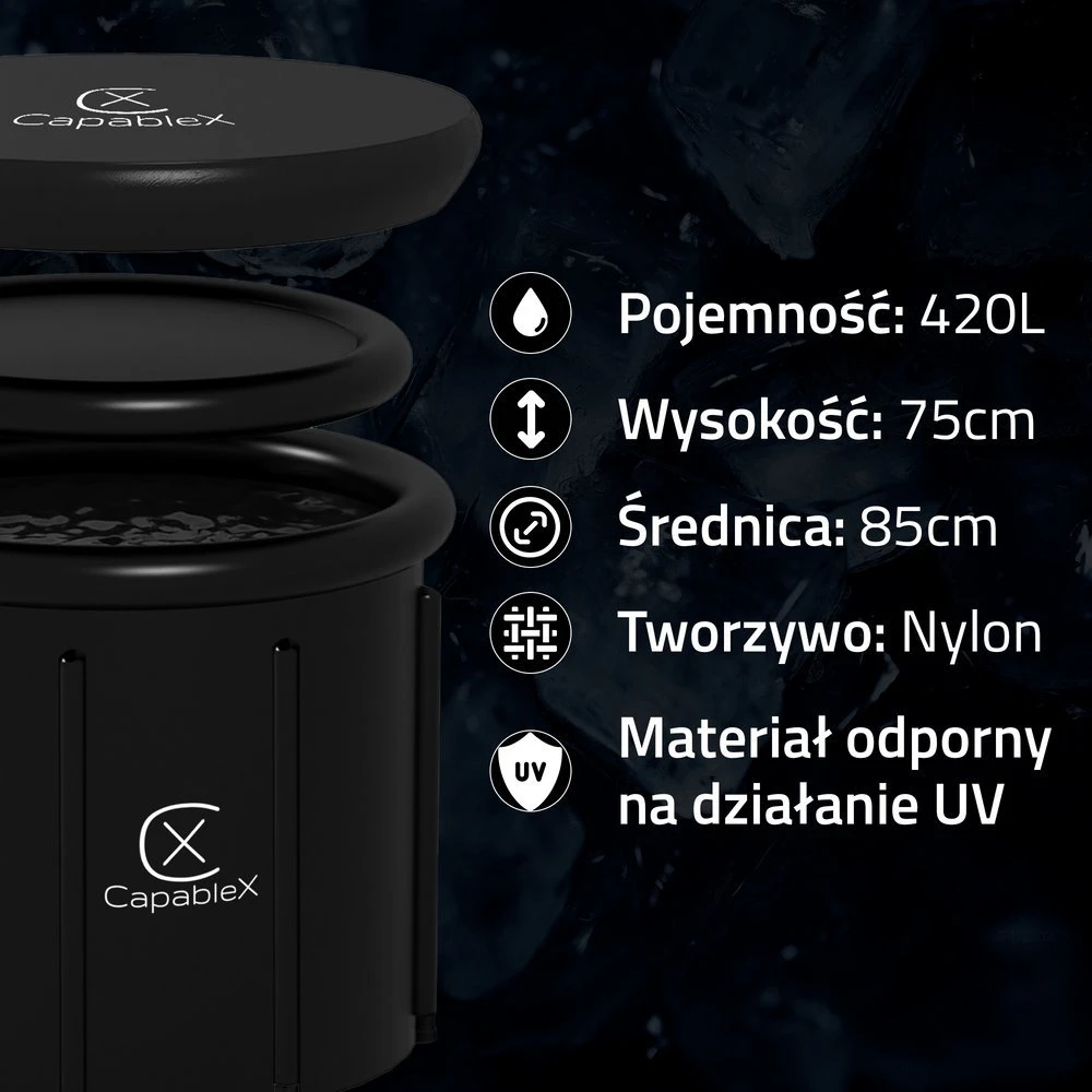 Clatronic CAPABLEX ledo vonia / Ice Bath