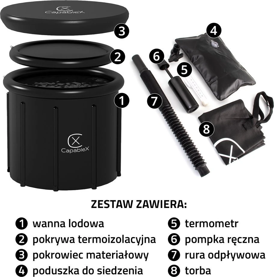 Clatronic CAPABLEX ledo vonia / Ice Bath