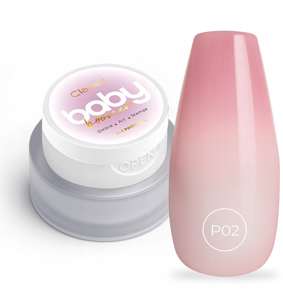 Clavier Nailsology Baby Boomer želė 3w1 P02 Barbielle 3g