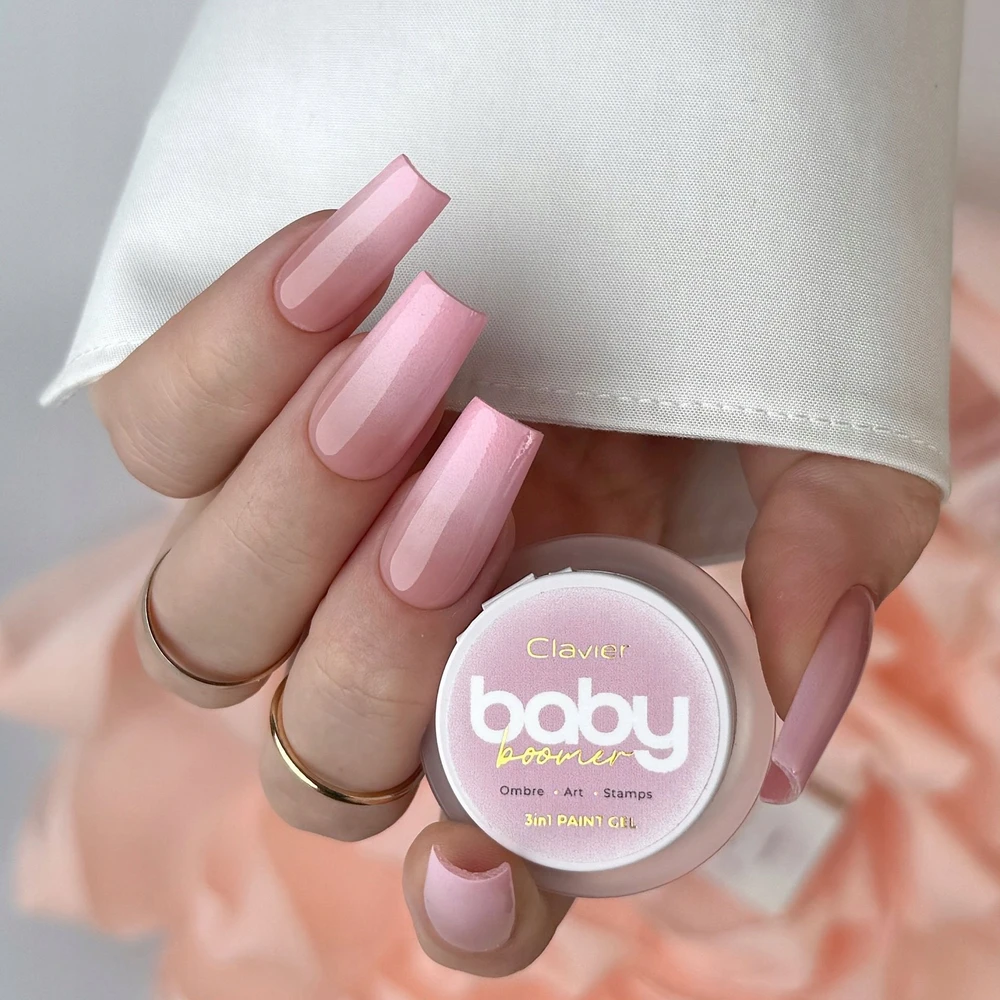 Clavier Nailsology Baby Boomer želė 3w1 P02 Barbielle 3g