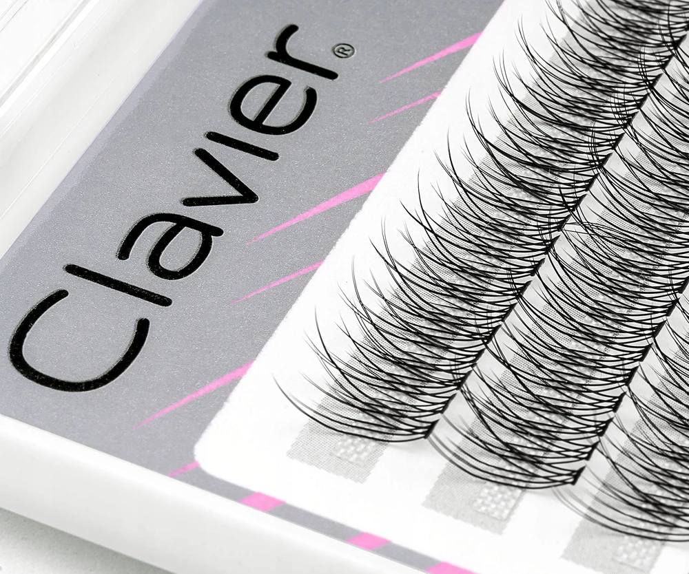 Clavier Vshape Light 10 mm blakstienų kuokšteliai