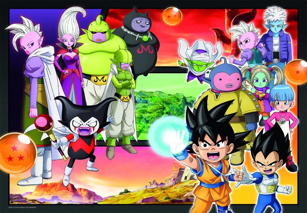 Clementoni Dėlionė 500 vnt. - DragonBall