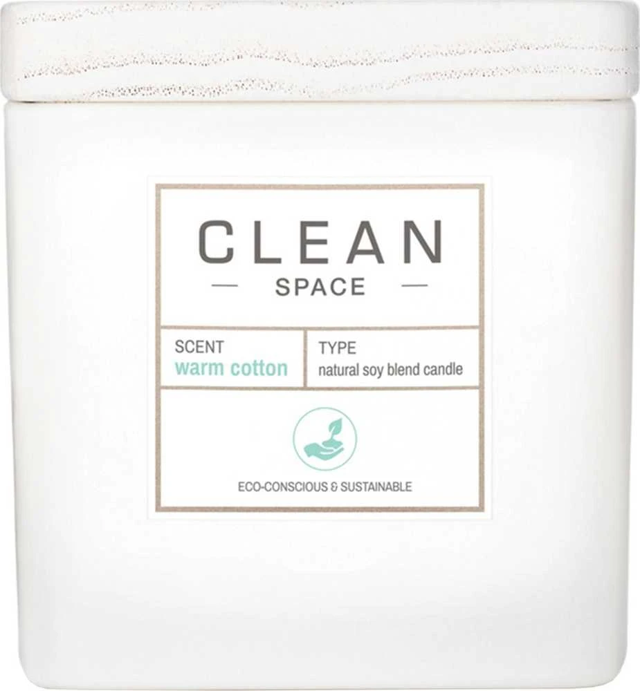 „Clean Space“ šiltos medvilnės kvapioji žvakė, 227 g