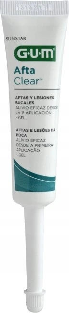 Gum Afta skaidrus gelis, 10 ml
