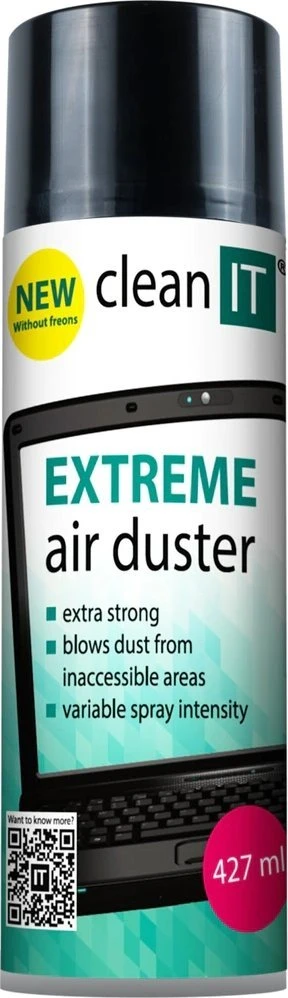 CLEAN IT Suspaustas oras EXTREME 500g, NEDEGI