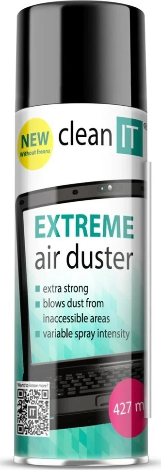 CLEAN IT Suspaustas oras EXTREME 500g, NEDEGI