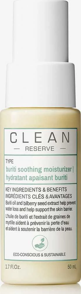 „Clean Reserve“ drėkinamasis kremas su buriti aliejumi veidui, 50 ml