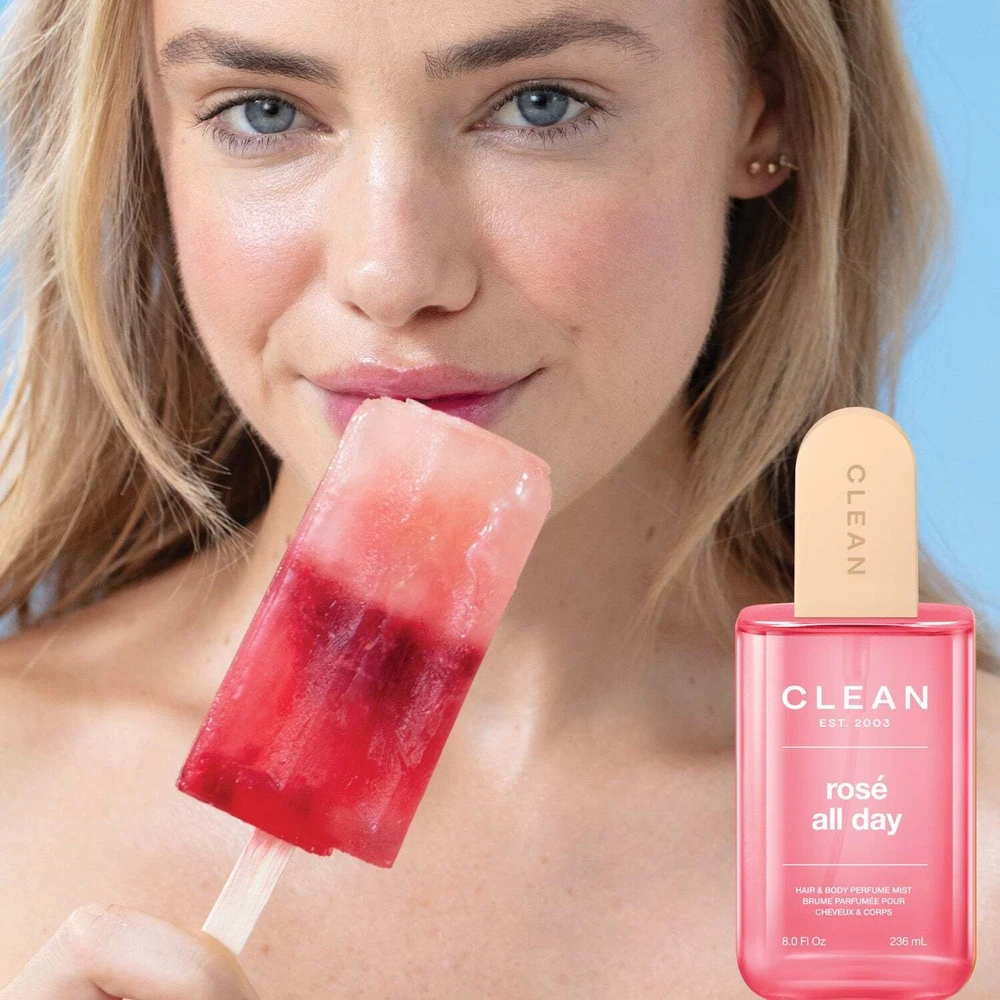 Clean Rose All Day plaukų aromatinis purškalas 236 ml