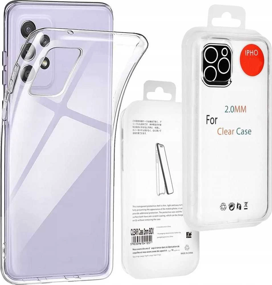 Oem Dėklas Clear 2mm Samsung A336 A33 5G skaidrus