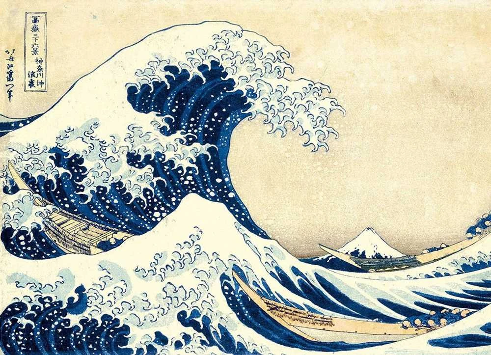 Clementoni Dėlionė 1000 vnt. - Kacušika Hokusajis: Didžioji Kanagavos banga (The Great Wave off Kanagawa)